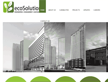 Tablet Screenshot of ecosolutions.com.ph